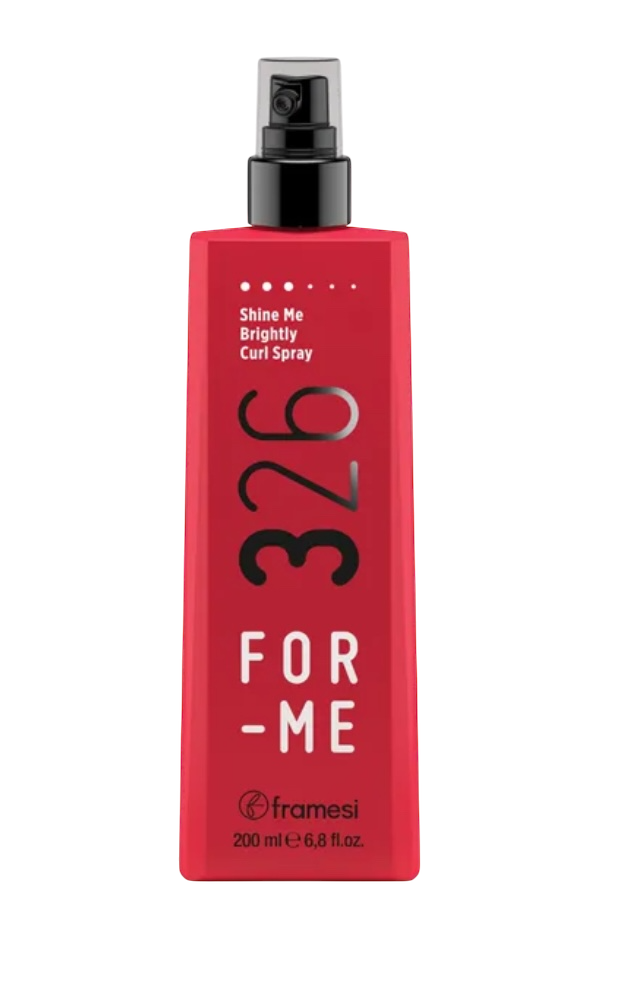 FOR-ME 326 SHINE ME BRIGHTLY CURL SPRAY 200ML