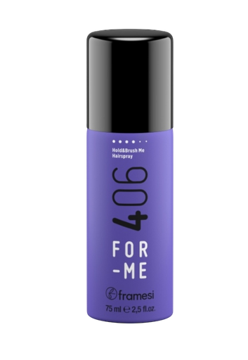 [FRFM406MINI] FOR-ME 406 Mini Hold&brush me hair spray 75ml 